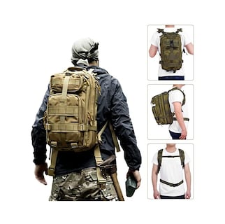 Foto 4 | Mochila Militar Belug Táctica Para Portátil Caki