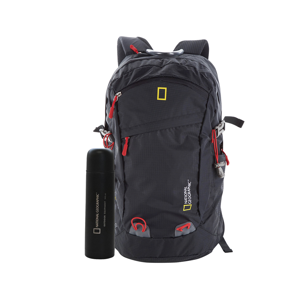 Foto 1 | Volver Mochila Excursionismo 32lt Y Termo Bala National Geographic