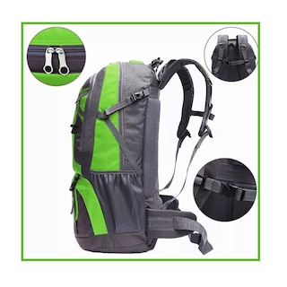 Foto 3 | Mochila Impermeable 60l para Senderismo Eo Safe Imports Esi-6683 color Verde