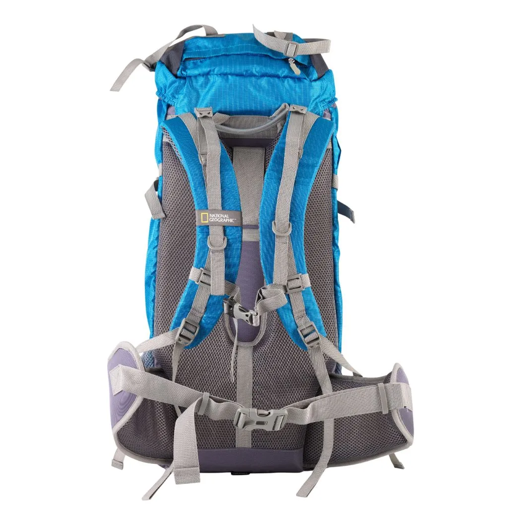 Foto 3 pulgar | Mochila Expedition Line National Geographic Mng8501 color Azul y Gris Everglades 50 L