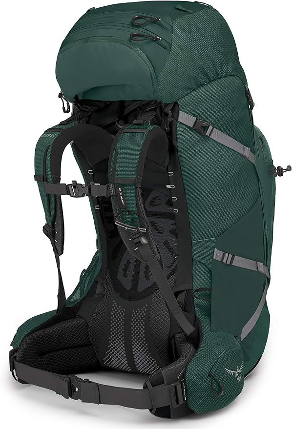 Foto 3 pulgar | Mochila de Senderismo Osprey Aether Plus Verde 85L