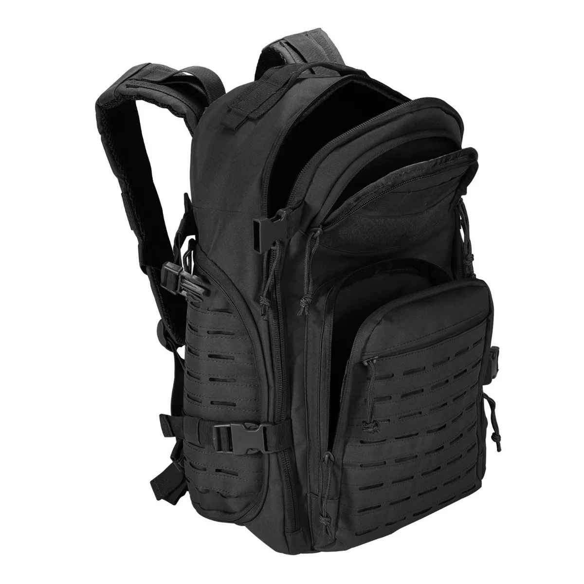 Foto 7 pulgar | Mochila de Camping Impermeable Eo Safe Imports ESI-10446 Negra