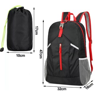 Foto 2 | Mochila para Senderismo Plegable Eo Safe Imports Esi-10506 Negro