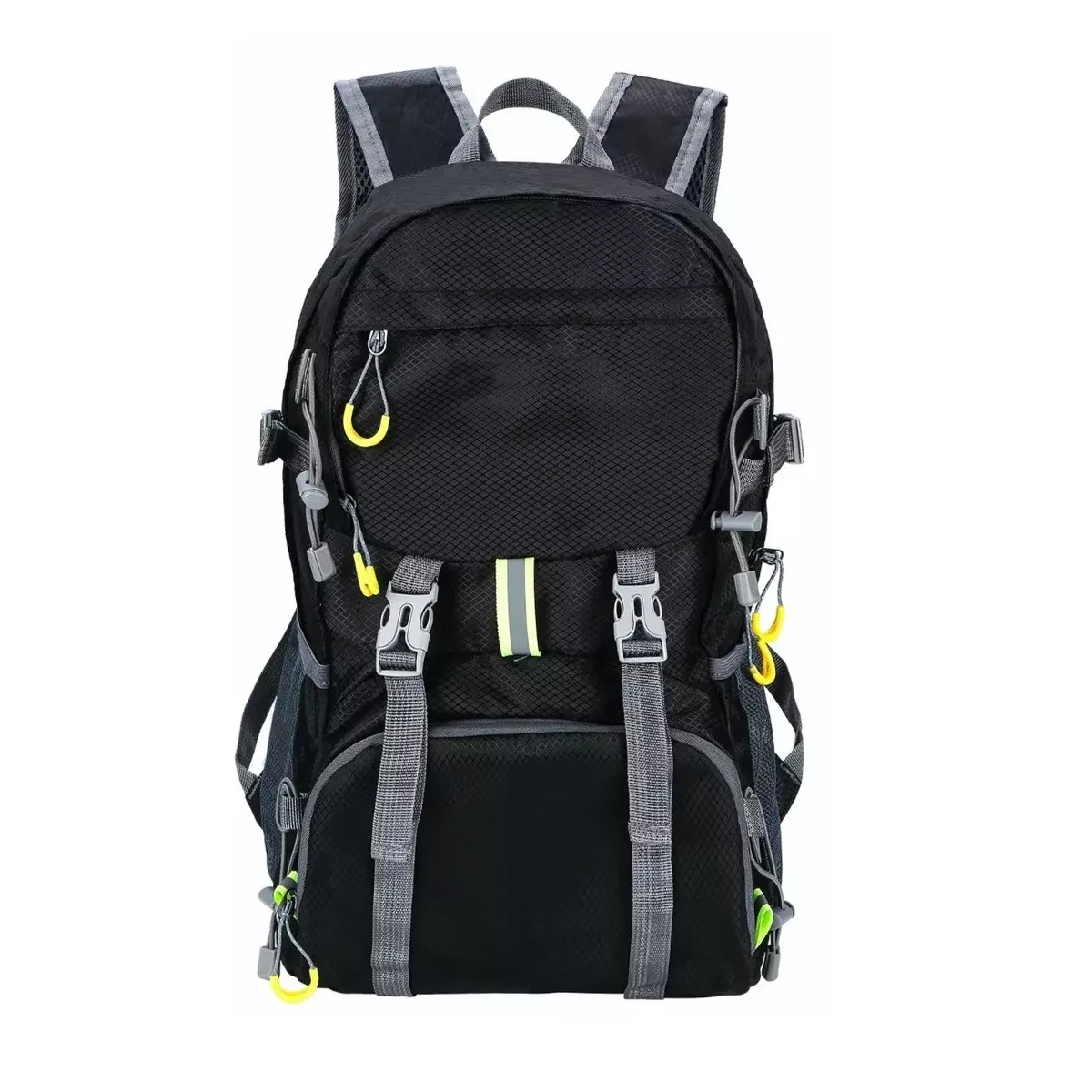 Mochila De Senderismo Para Acampar Impermeable Plegable 35l Eo Safe Imports Esi-11872 Negro