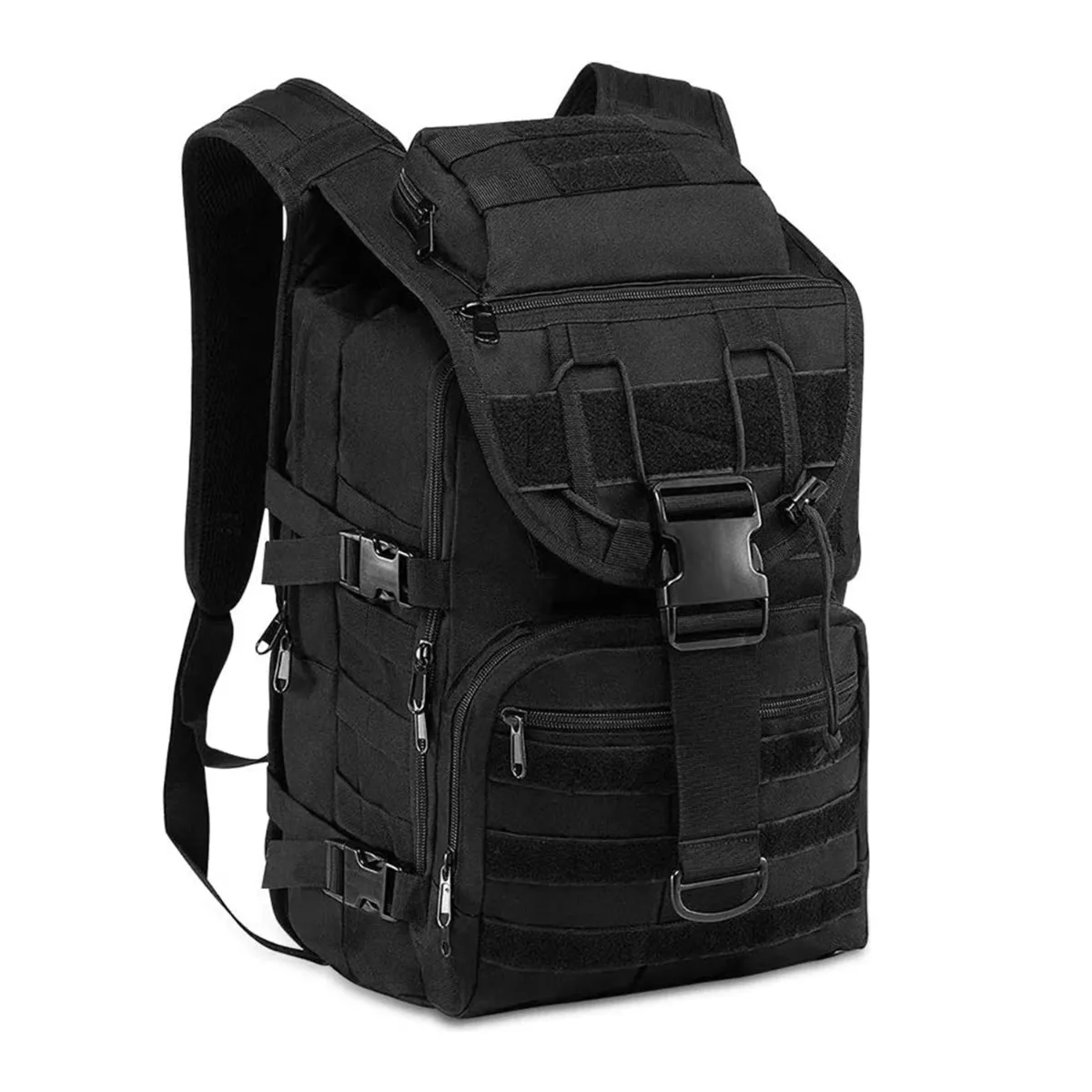 Foto 2 pulgar | Mochila Táctica Militar Backpack Campismo Ciclismo Eo Safe Imports Esi-11858  Negro