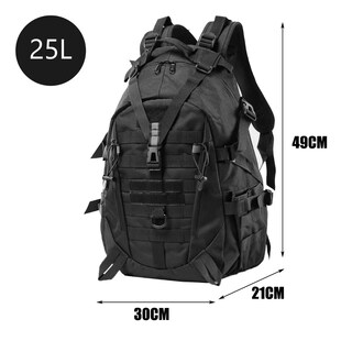 Foto 2 | Mochila Táctica Impermeable Eo Safe Imports Esi-12480 Negro