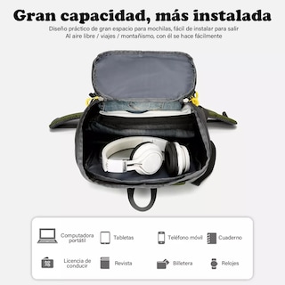 Foto 3 | Mochila Táctica Militar Impermeable Eo Safe Imports Esi-12789 Multicolor