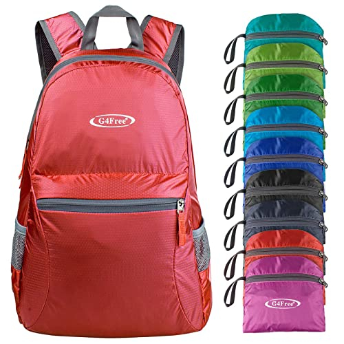 Mochila G4free, Ligera Y Plegable, 20 Litros, Para Viajes Y Senderismo - Venta Internacional.