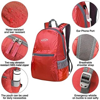 Foto 5 | Mochila G4free, Ligera Y Plegable, 20 Litros, Para Viajes Y Senderismo - Venta Internacional.