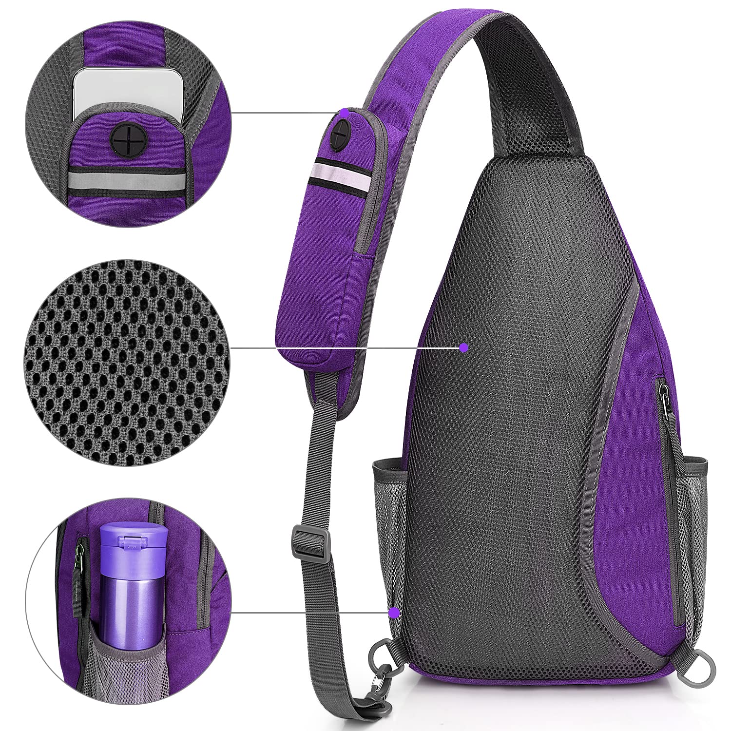 Foto 7 pulgar | Mochila Bandolera G4free con Bloqueo Rfid - Venta Internacional