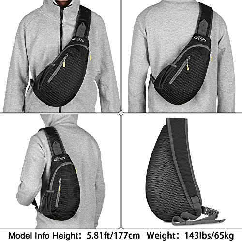 Foto 5 pulgar | Mochila De Hombro Sling Bag G4free De Nailon Para Hombre Y Mujer - Venta Internacional.