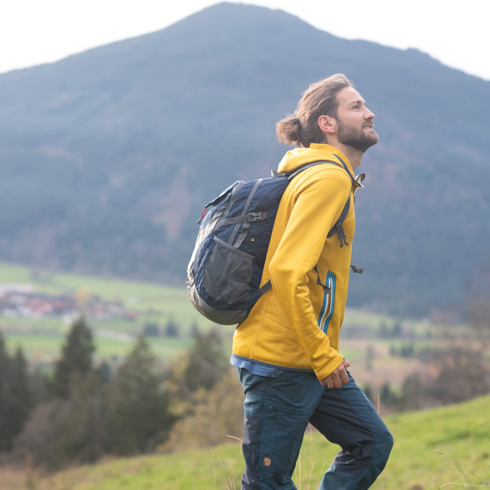 Foto 7 | Mochila De Senderismo Waterfly, Ligera Y Plegable, Capacidad De 40 Litros - Venta Internacional.