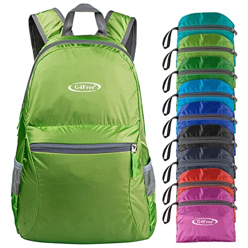 Mochila G4free Ultraligera y Plegable Verde - Venta Internacional