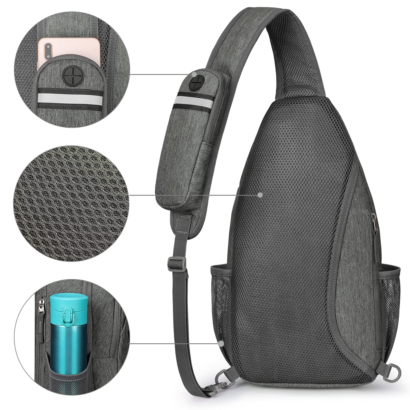 Foto 5 pulgar | Bandolera G4free Sling Mochila con Bloqueo Rfid - Venta Internacional