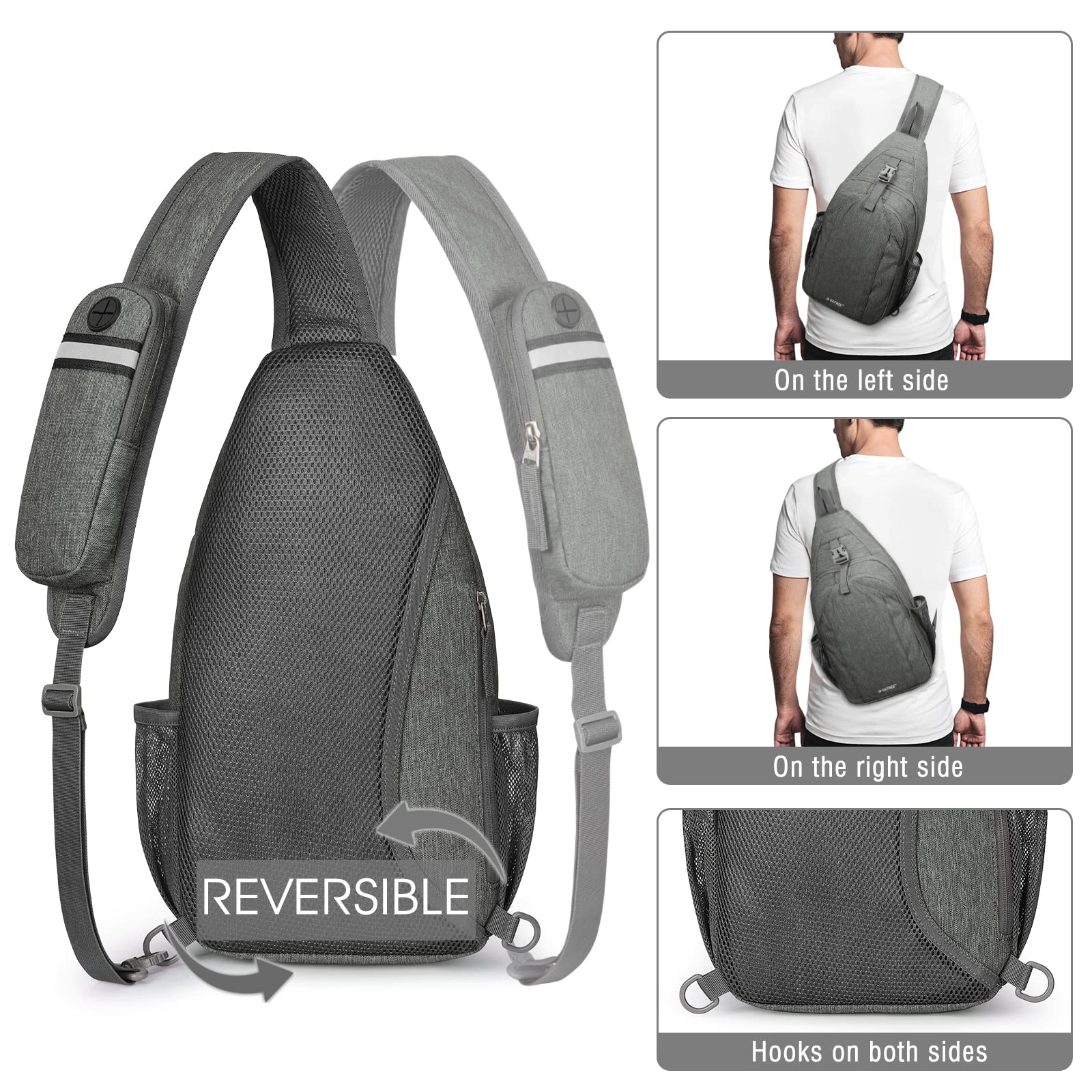 Foto 7 pulgar | Bandolera G4free Sling Mochila con Bloqueo Rfid - Venta Internacional