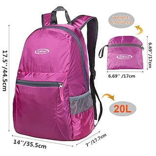 Foto 4 | Mochila G4free Plegablepara Viajes y Senderismo - Venta Internacional