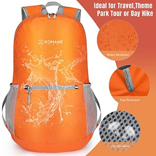 Foto 4 | Mochila Zomake Naranja para Senderismo-Venta Internacional