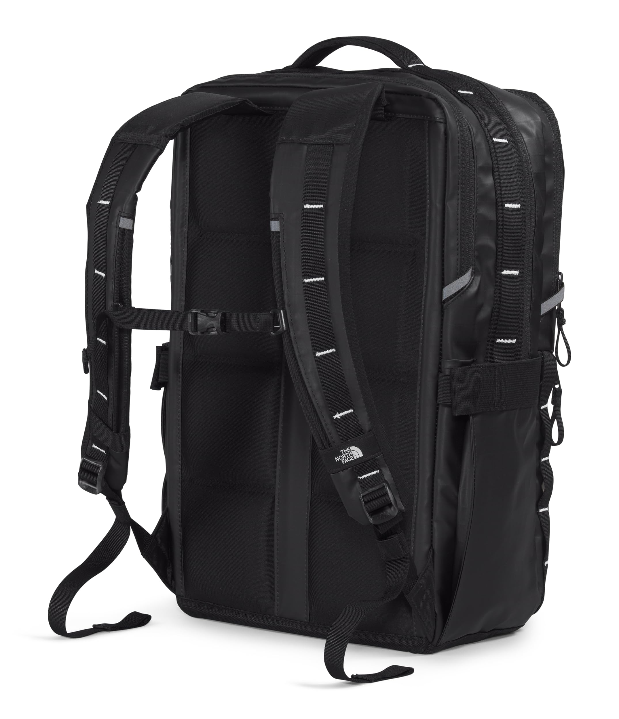 Foto 4 pulgar | Mochila The North Face Base Camp Voyager Tnf Negro/Blanca - Venta Internacional
