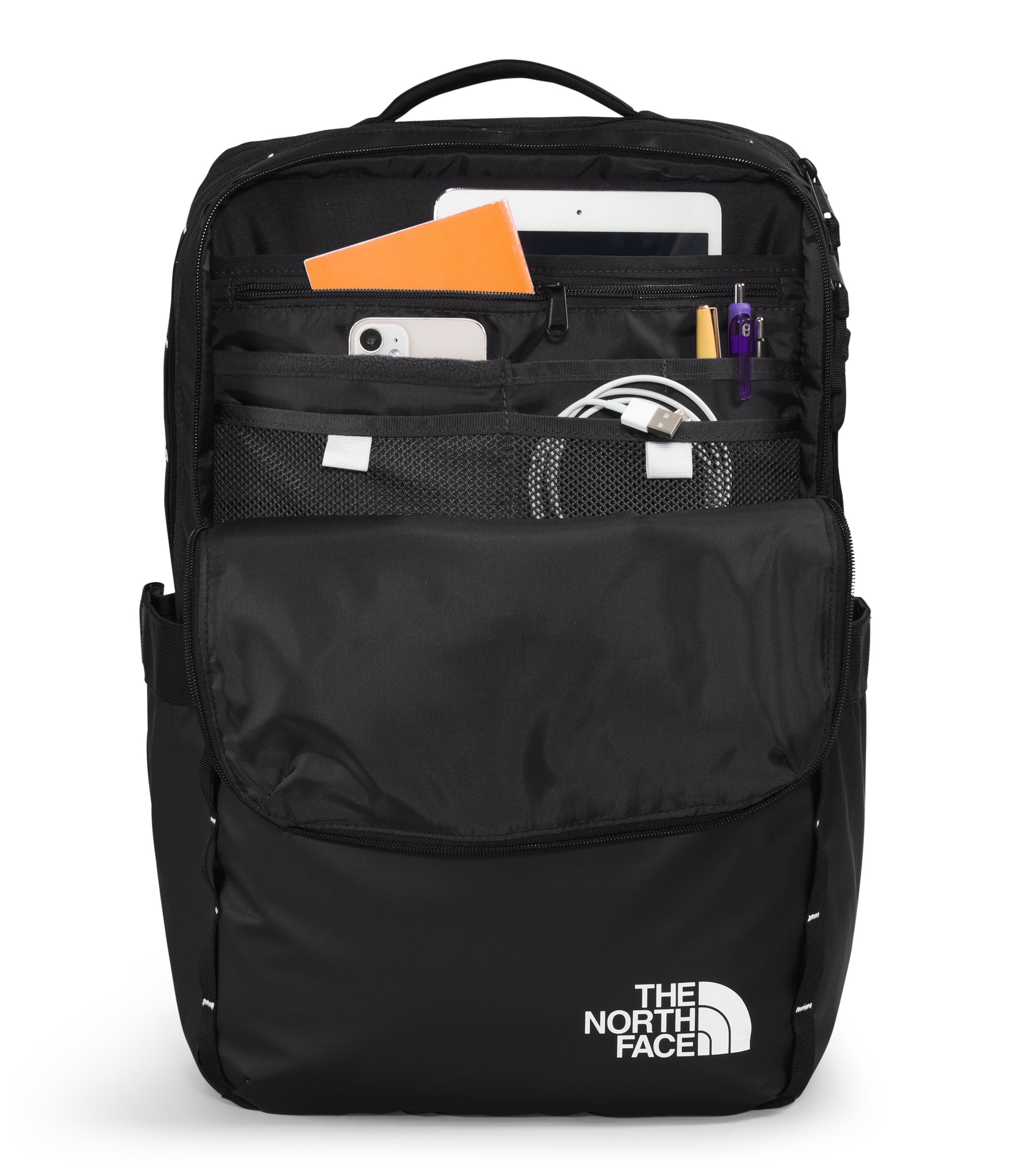 Foto 5 | Mochila The North Face Base Camp Voyager Tnf Negro/Blanca - Venta Internacional