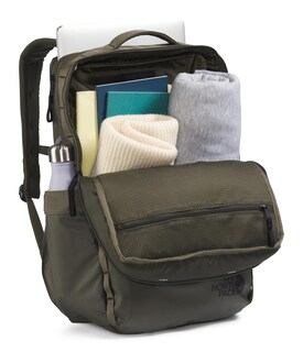 Foto 4 | Mochila The North Face Base Camp Voyager New Taupe Verde - Venta Internacional