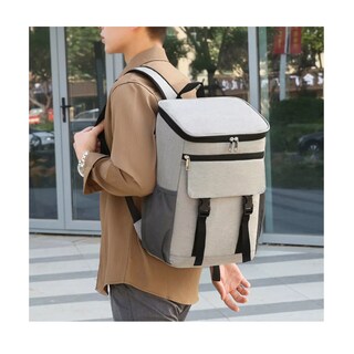 Foto 2 | Mochila Nevera Portátil Para Picnics Mochila Más Fresca 30l Eo Safe Imports Esi-13718 Gris