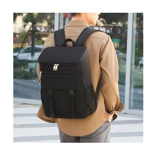 Foto 2 | Mochila Nevera Portátil Para Picnics Mochila Más Fresca 30l Eo Safe Imports Esi-13720 Negro