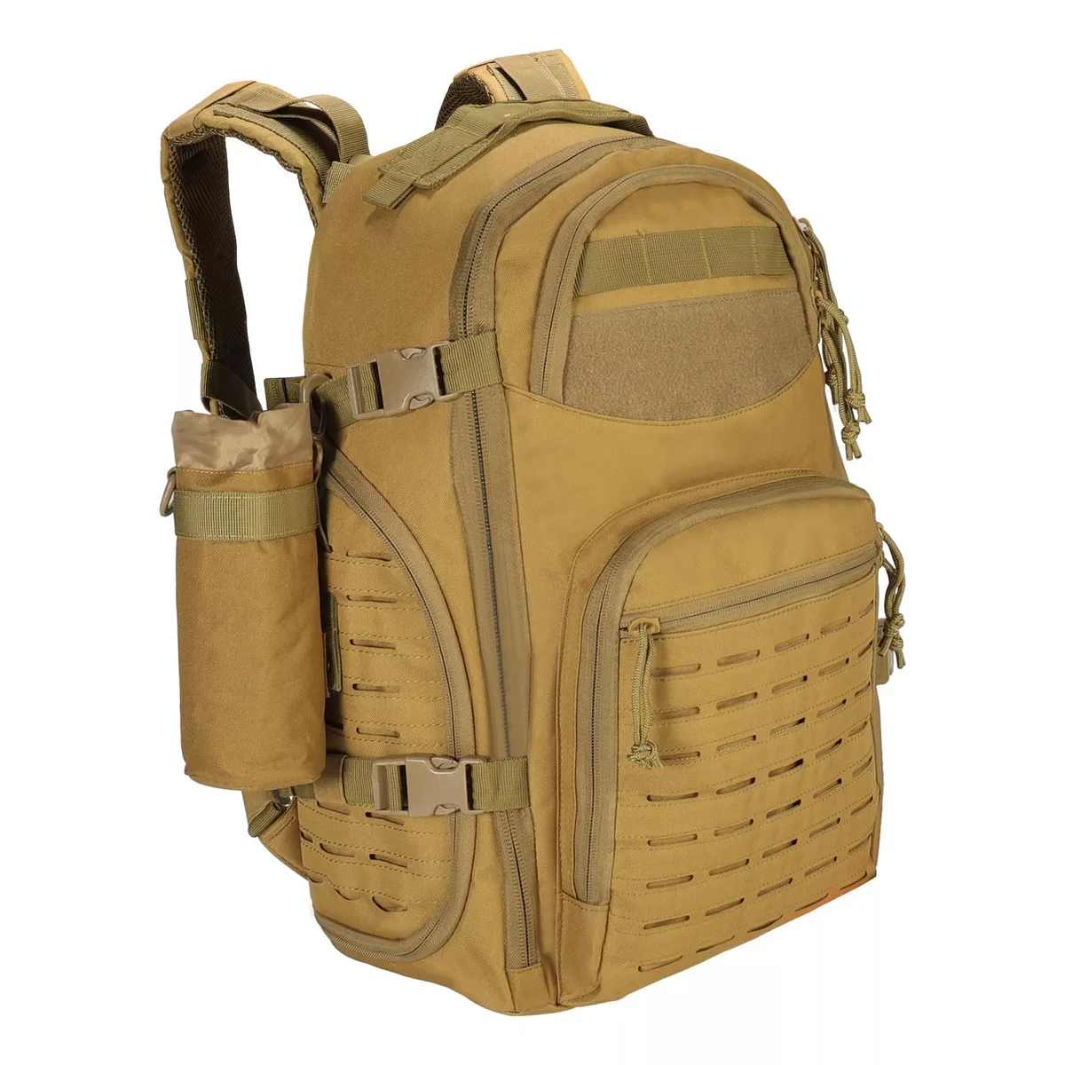 Mochila Militar Táctica Camping Impermeable Alta Calidad Eo Safe Imports Esi-13715 Beige