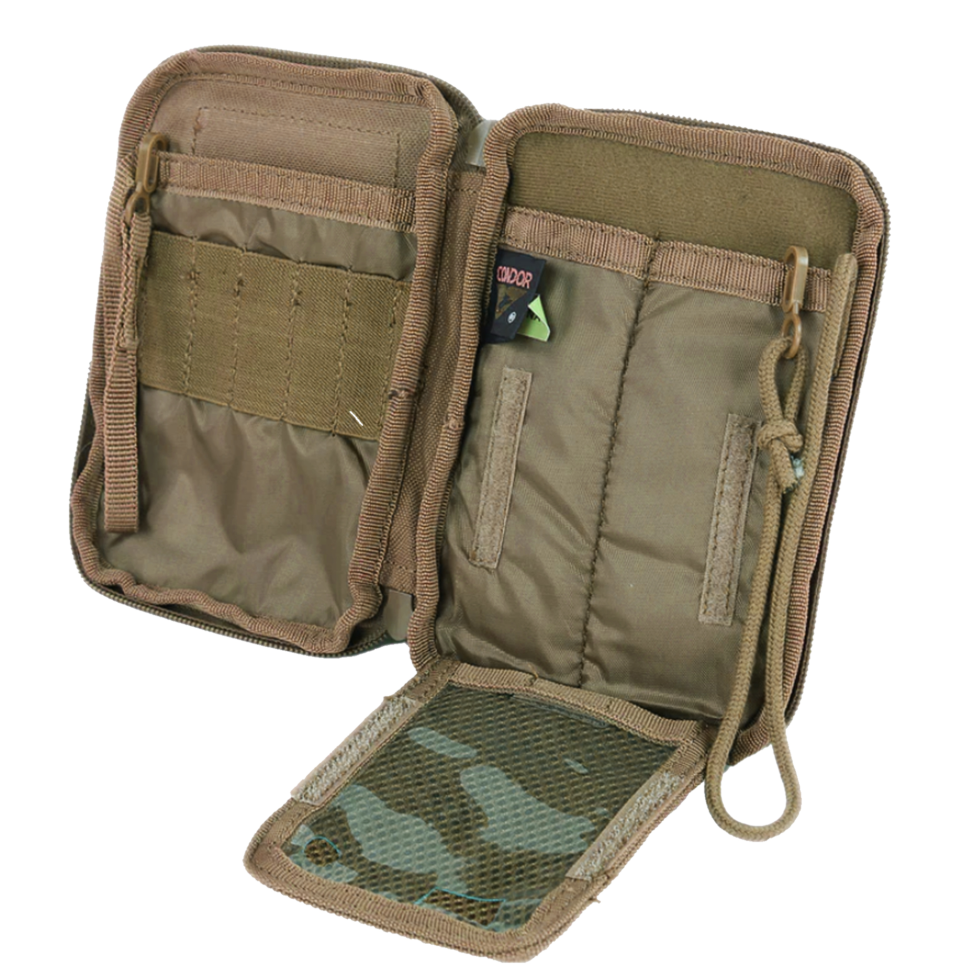 Foto 4 pulgar | Pocket Pouch Con Bandera Marca Condor Ma16-498 Café