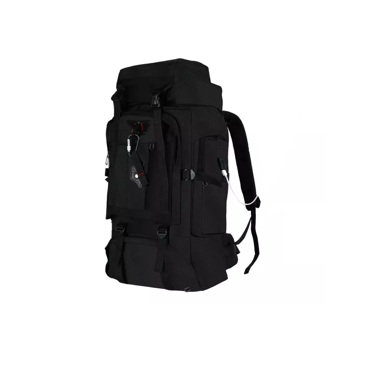 Mochila de Senderismo Eo Safe Imports Esi-14796 Negro 80 L Impermeable