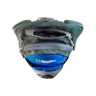 Foto 6 | Mochila De Hidratación National Geographic Hng1121, Azul Con Gris, Yakima 12 L Con Silbato Negro S.o.s.