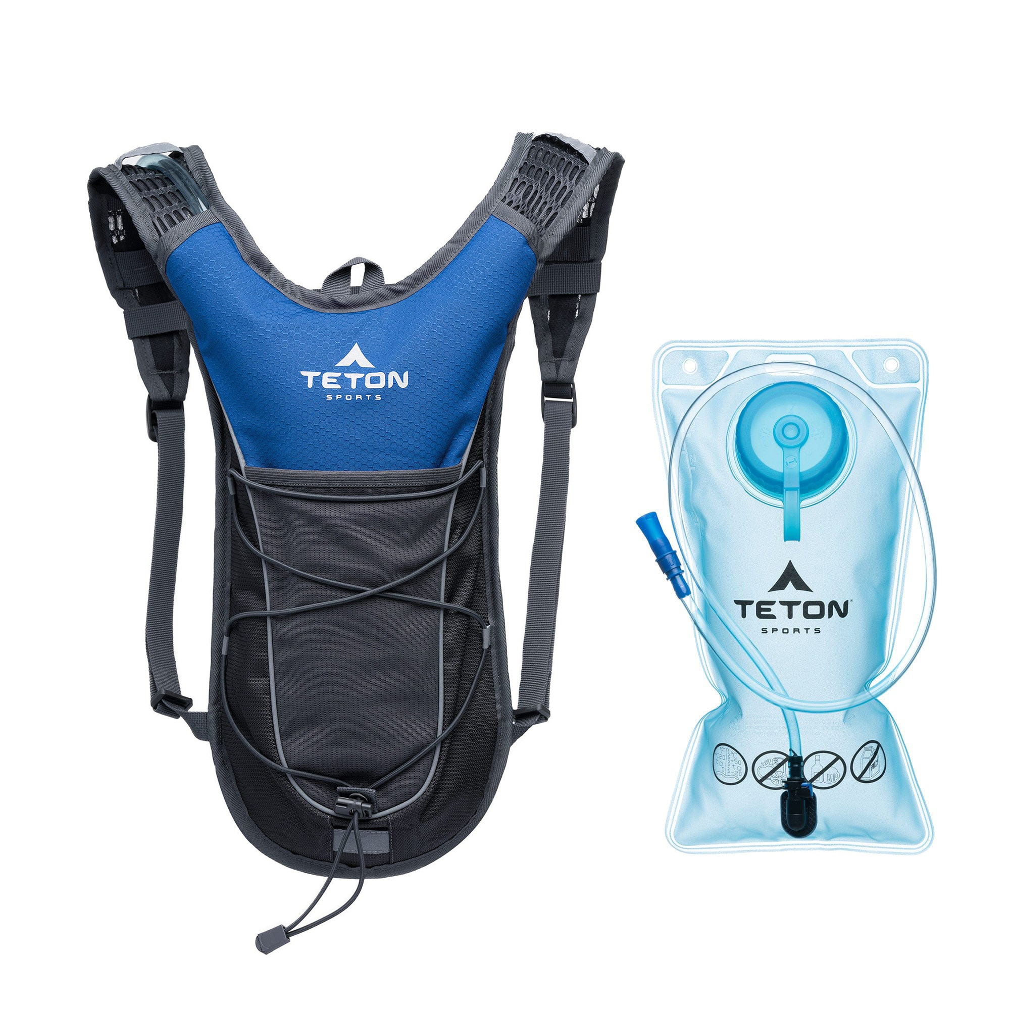 Foto 2 pulgar | Mochila De Hidratación Trailrunner 2l Azul Con Bolsa De Agua De 2l Teton