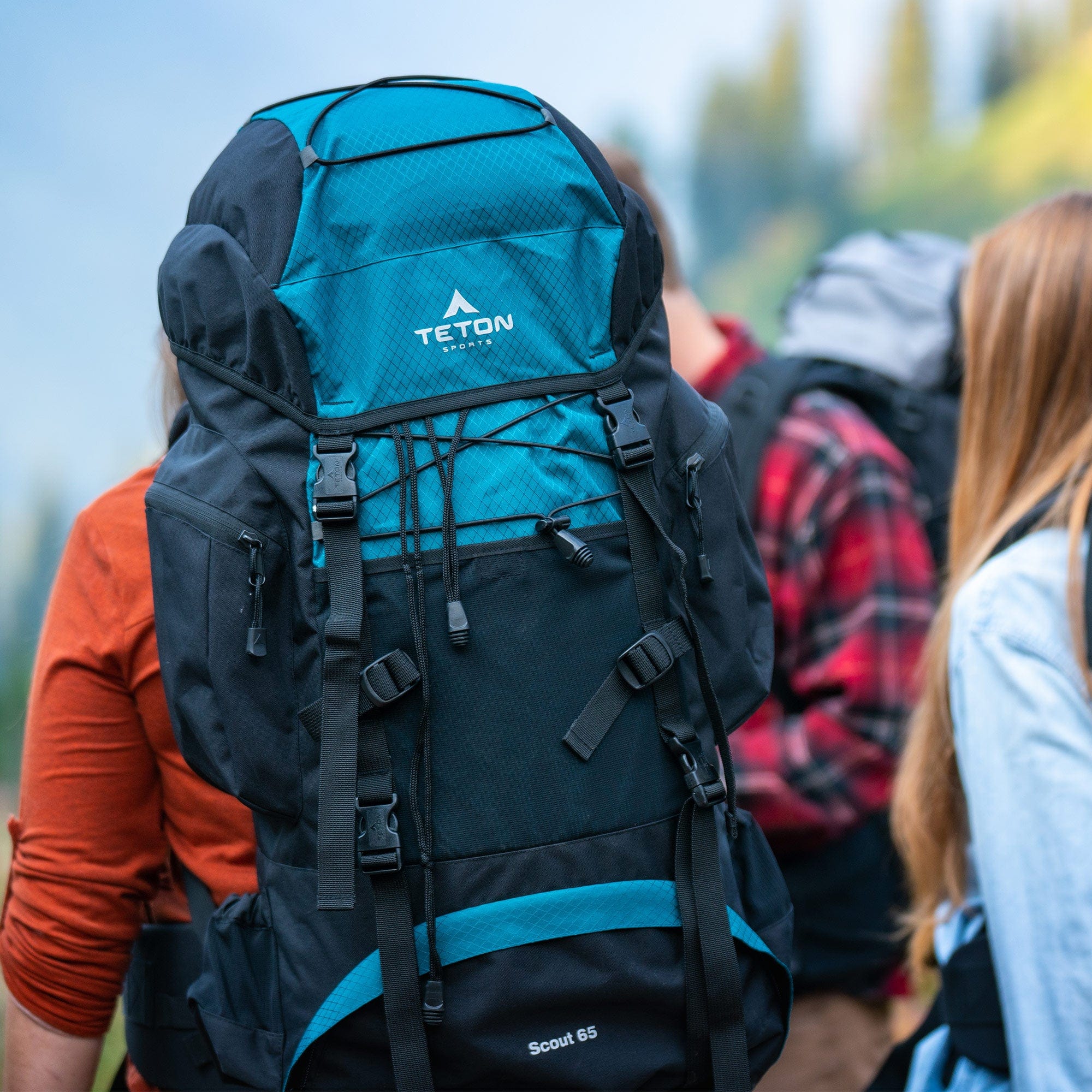 Foto 6 pulgar | Mochila para Senderismo Teton Azul Scout 65 L