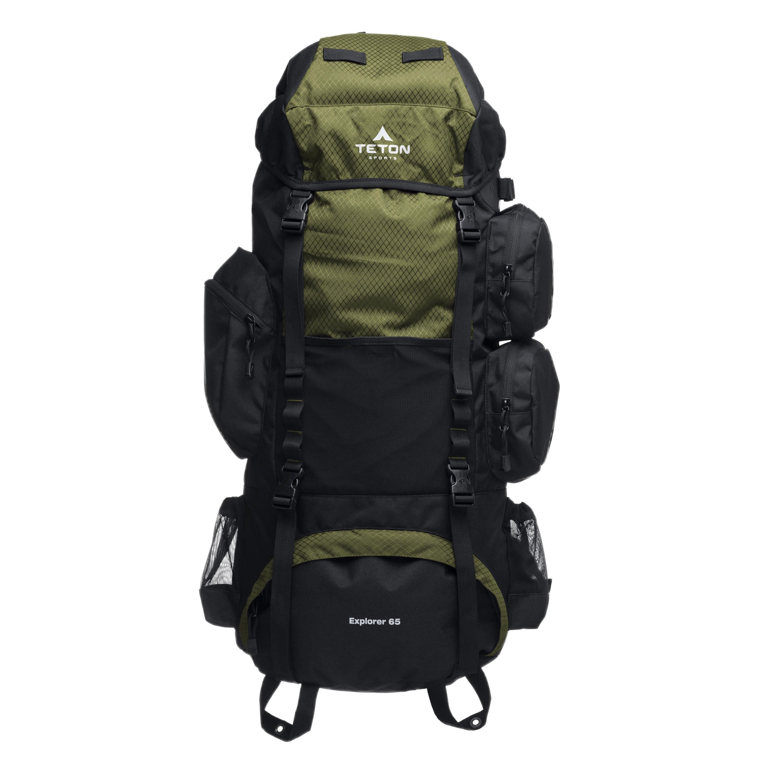 Foto 2 pulgar | Mochila Backpacker Teton Explorer Verde 65 L