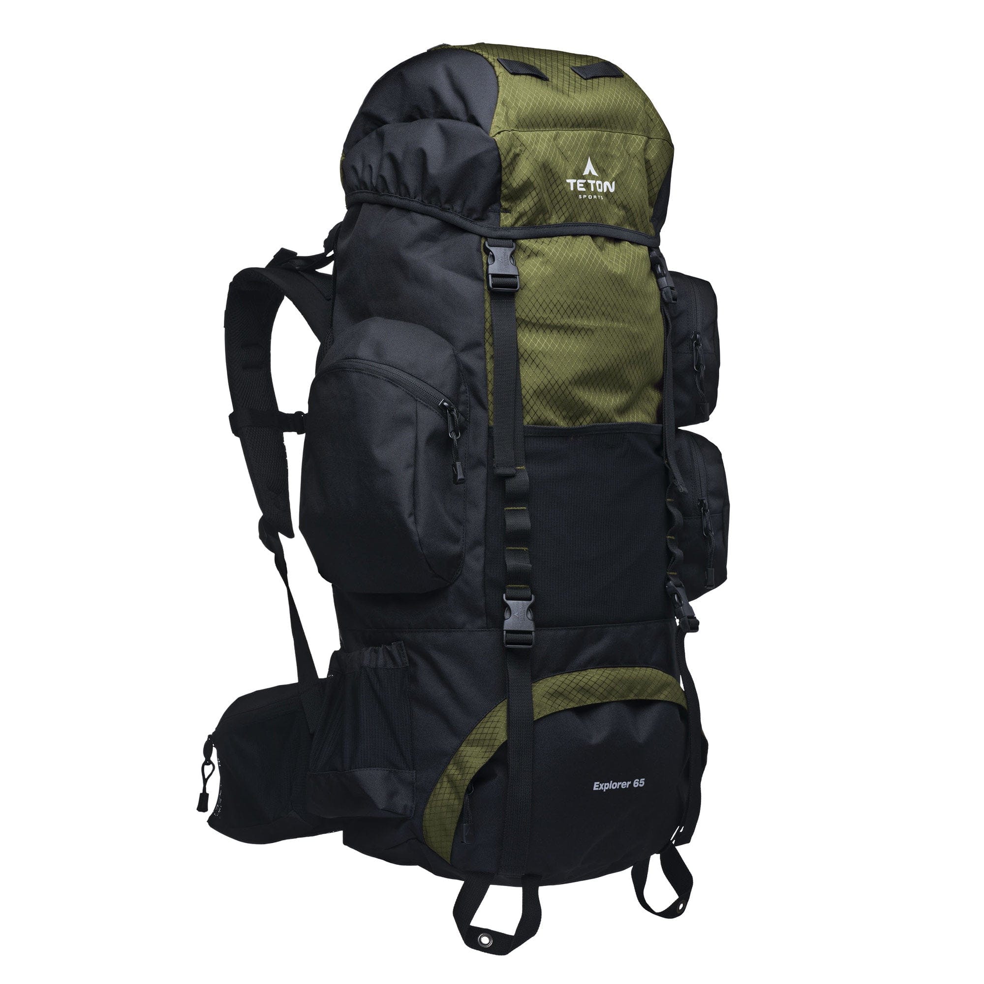 Foto 4 pulgar | Mochila Backpacker Teton Explorer Verde 65 L