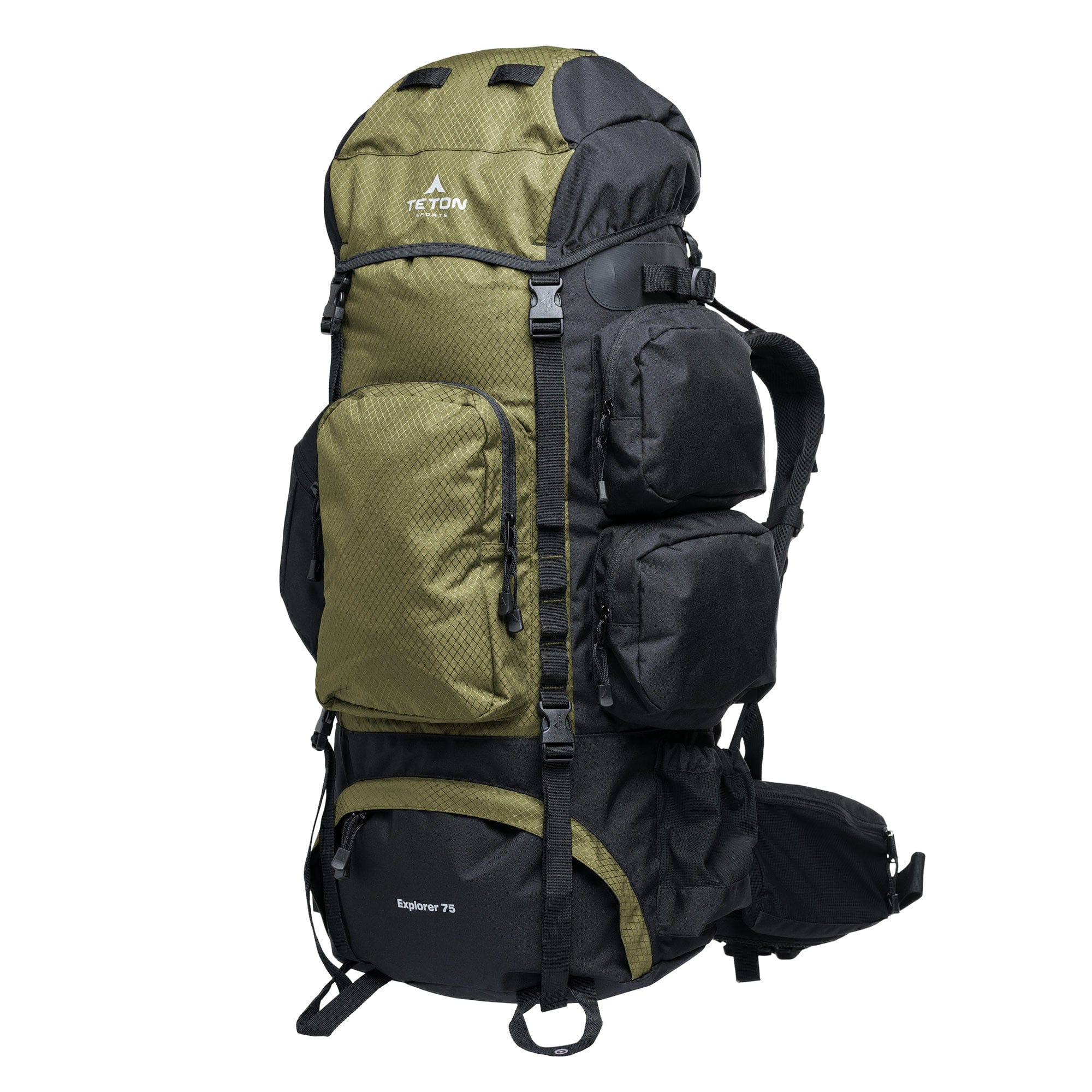 Foto 4 pulgar | Mochila Backpacker Teton Verde Explorer 75 L