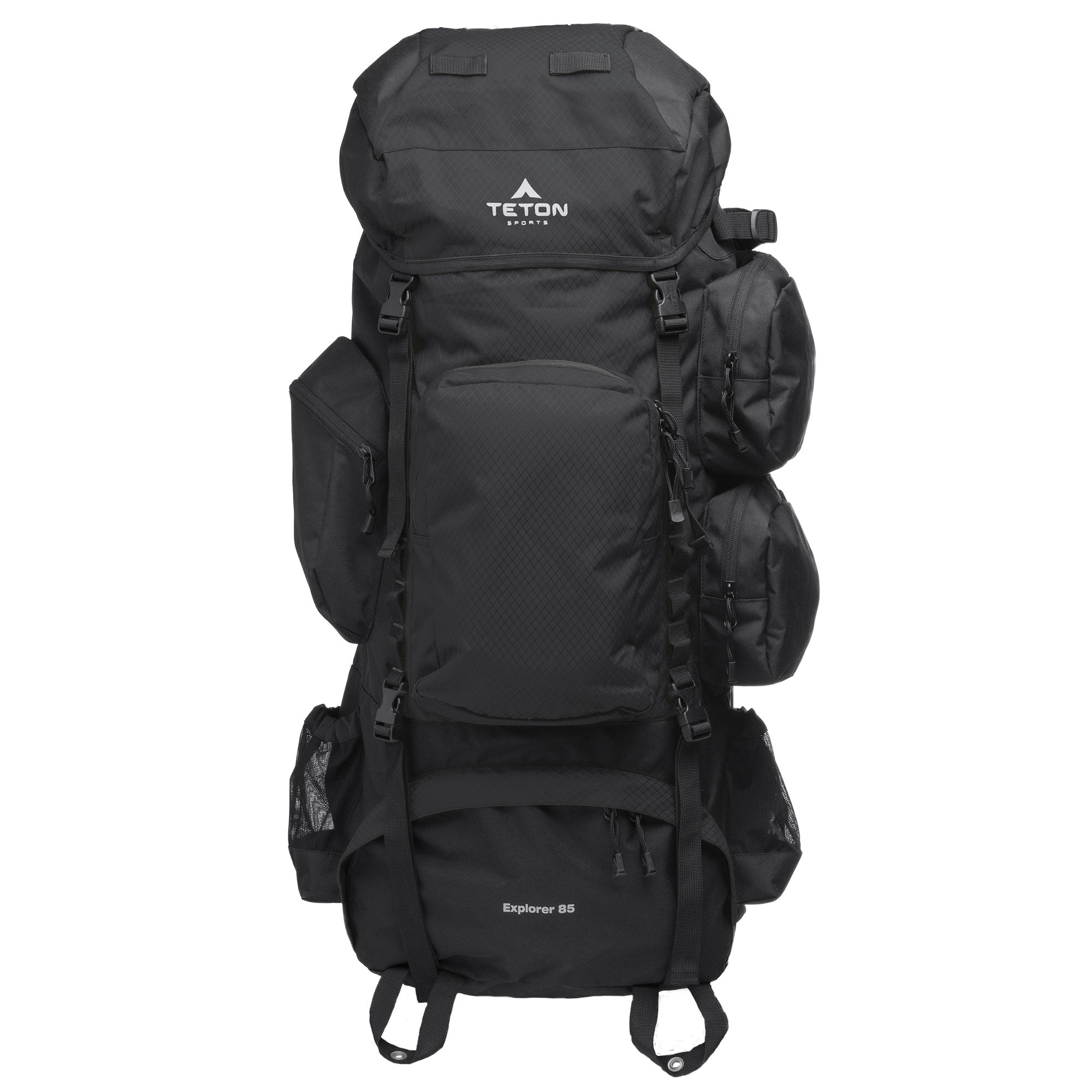 Foto 2 pulgar | Mochila Explorer Teton Negra Backpacking 85 L