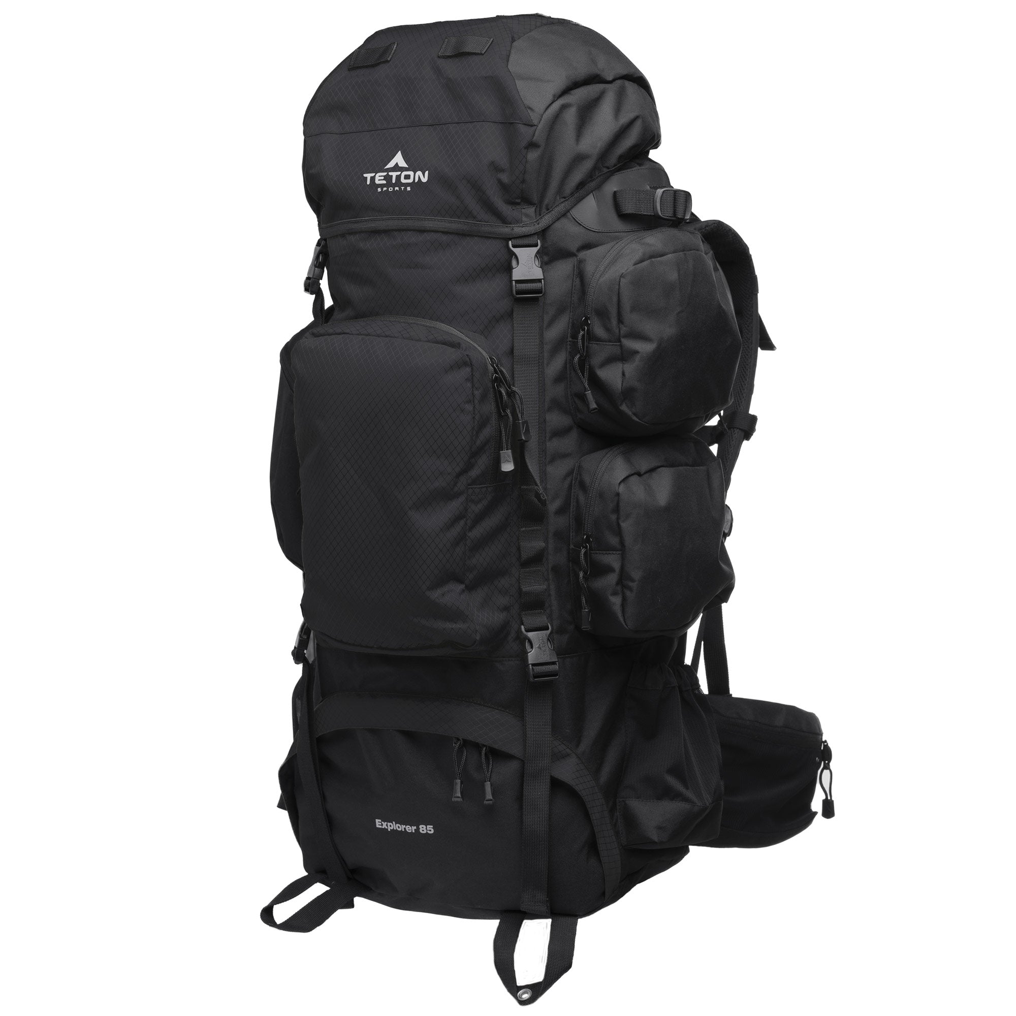 Foto 3 pulgar | Mochila Explorer Teton Negra Backpacking 85 L