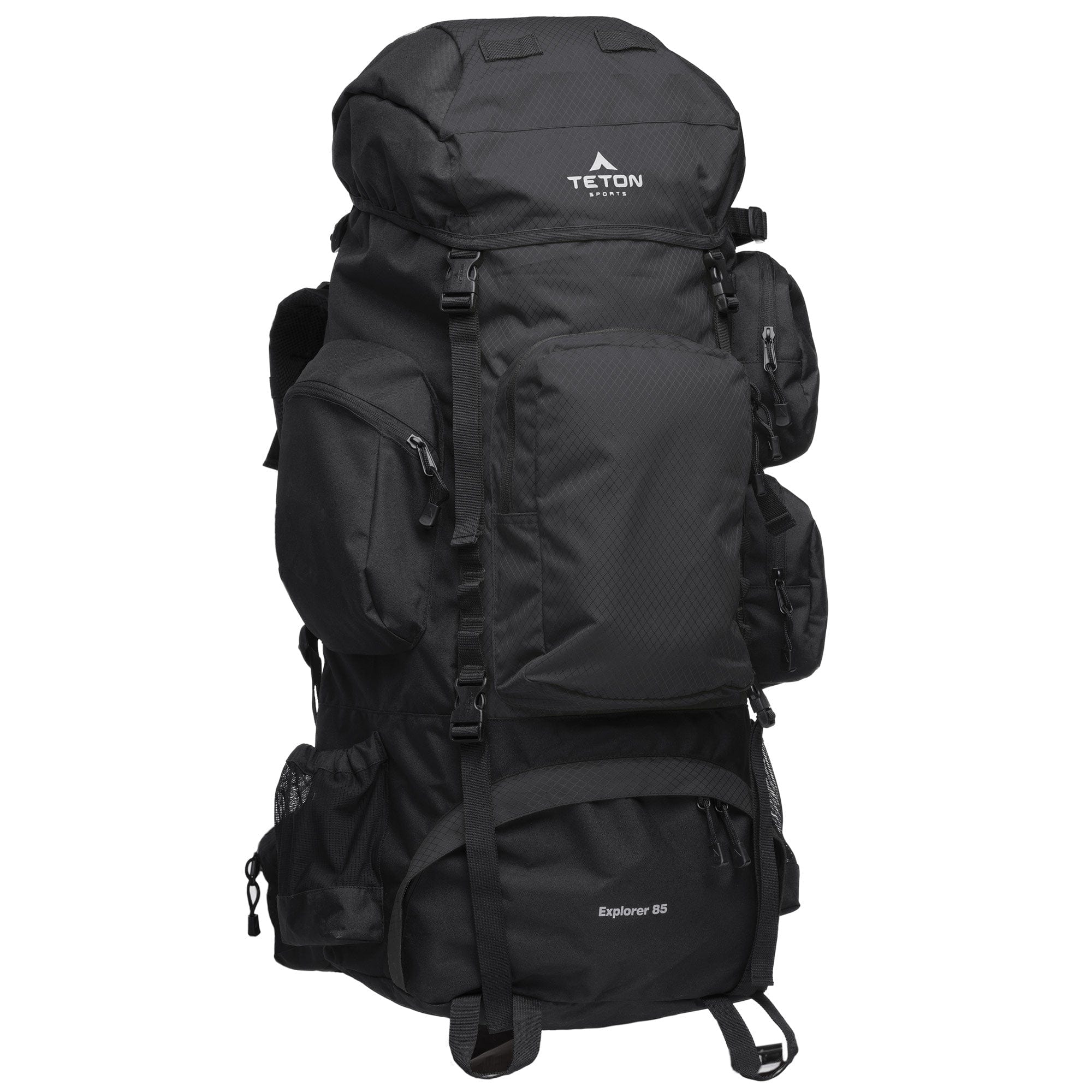 Foto 4 pulgar | Mochila Explorer Teton Negra Backpacking 85 L