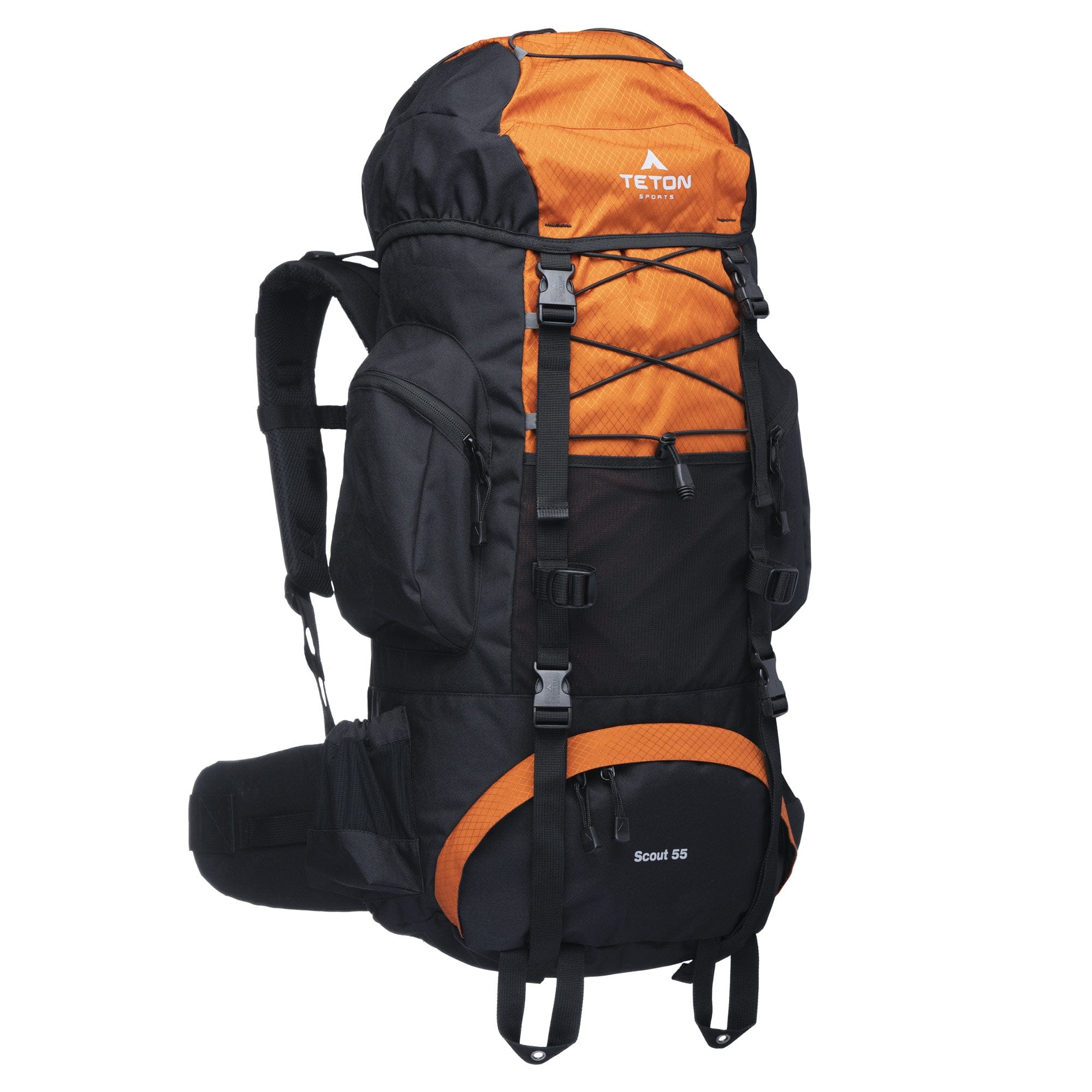 Foto 4 pulgar | Mochila para Backpacking Teton Naranja Scout 55 L