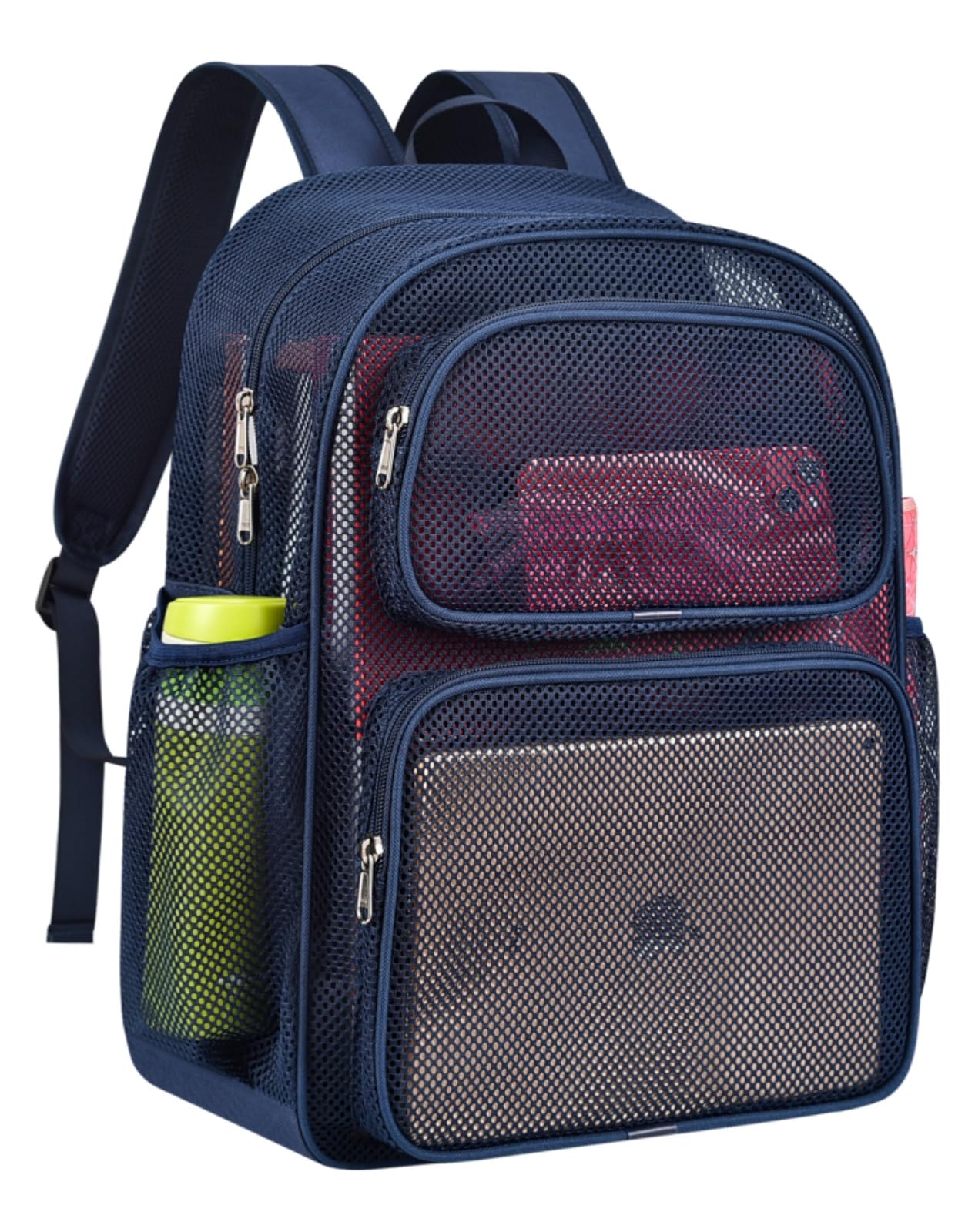 Mochila May Tree Mesh Heavy Duty De Gran Capacidad Azul - Venta Internacional.