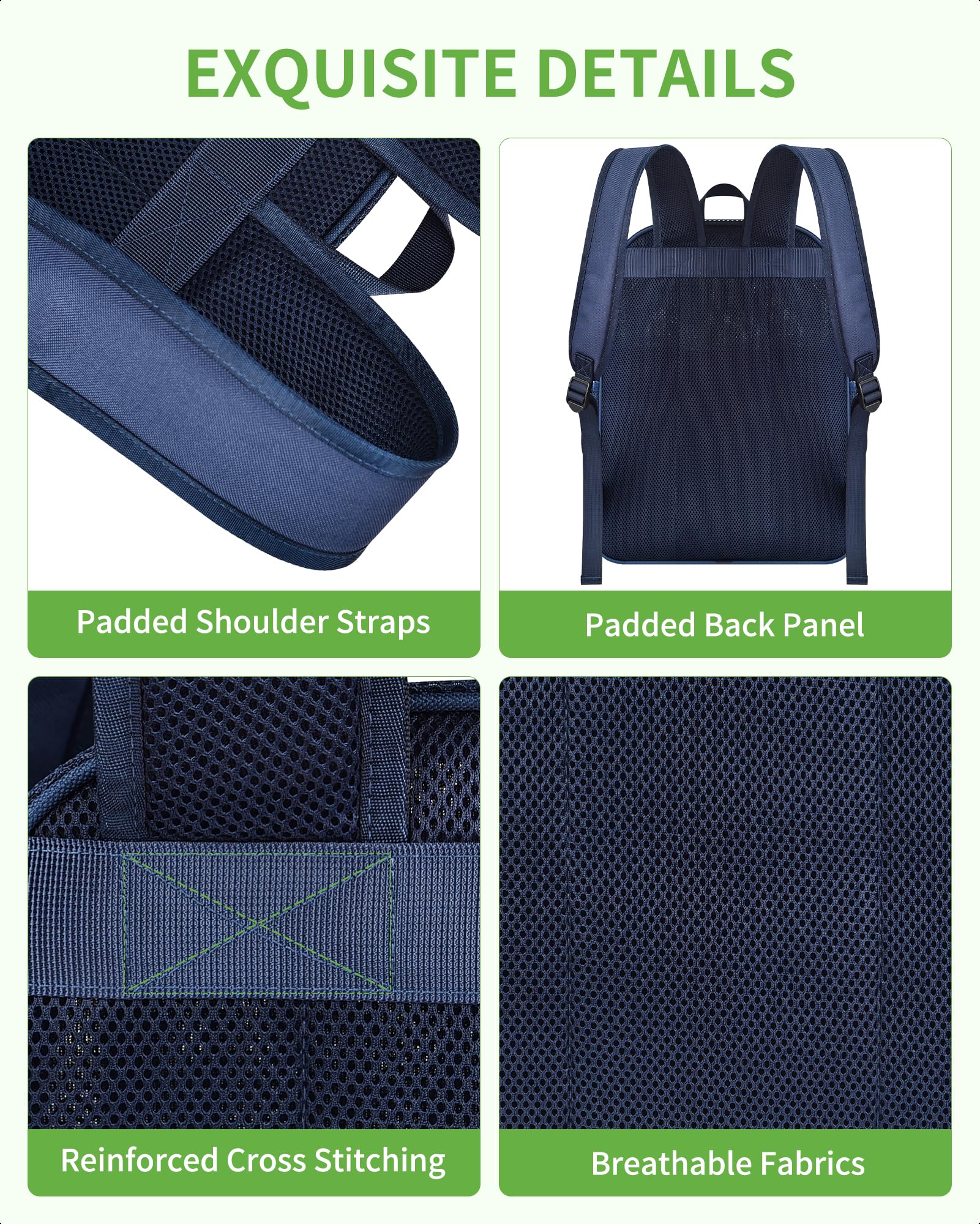Foto 5 pulgar | Mochila May Tree Mesh Heavy Duty De Gran Capacidad Azul - Venta Internacional.