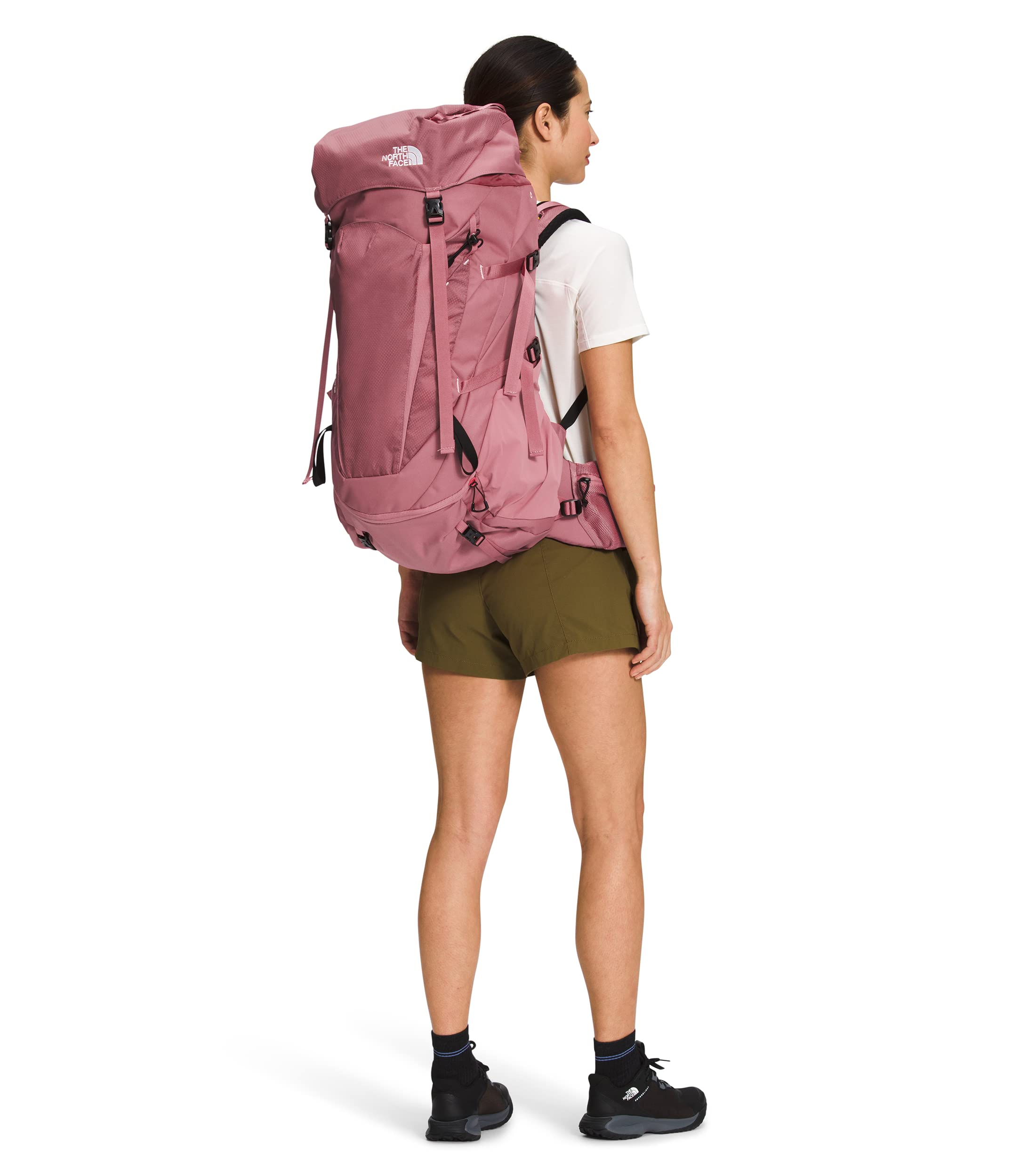 Foto 7 pulgar | Mochila The North Face Terra 55 Para Mujer - Slate Rose/tnf Black - Venta Internacional.