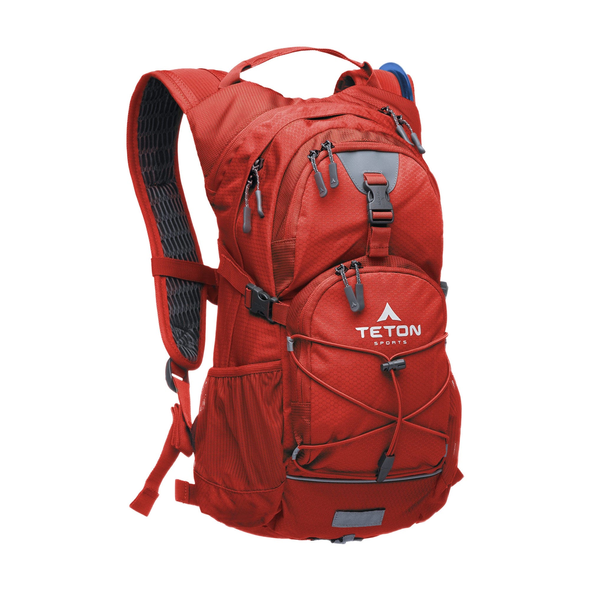 Foto 3 pulgar | Mochila De Hidratación Oasis 18l Rojo Con Bolsa De Agua De 2l Teton