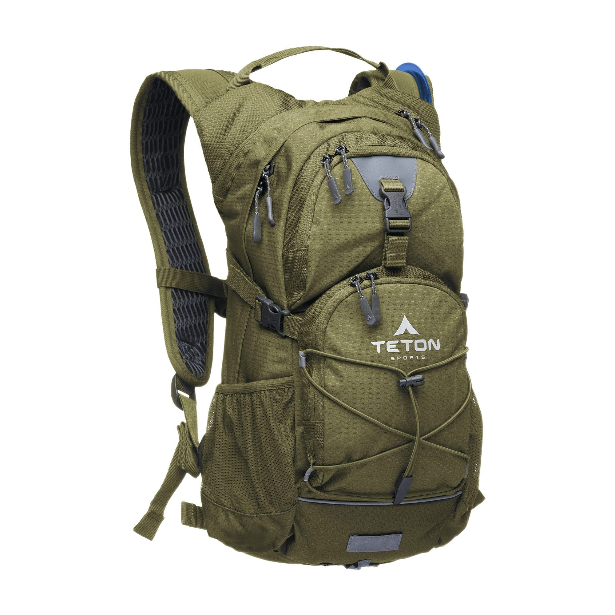 Foto 3 pulgar | Mochila De Hidratación Oasis 18l Verde Con Bolsa De Agua De 2l Teton