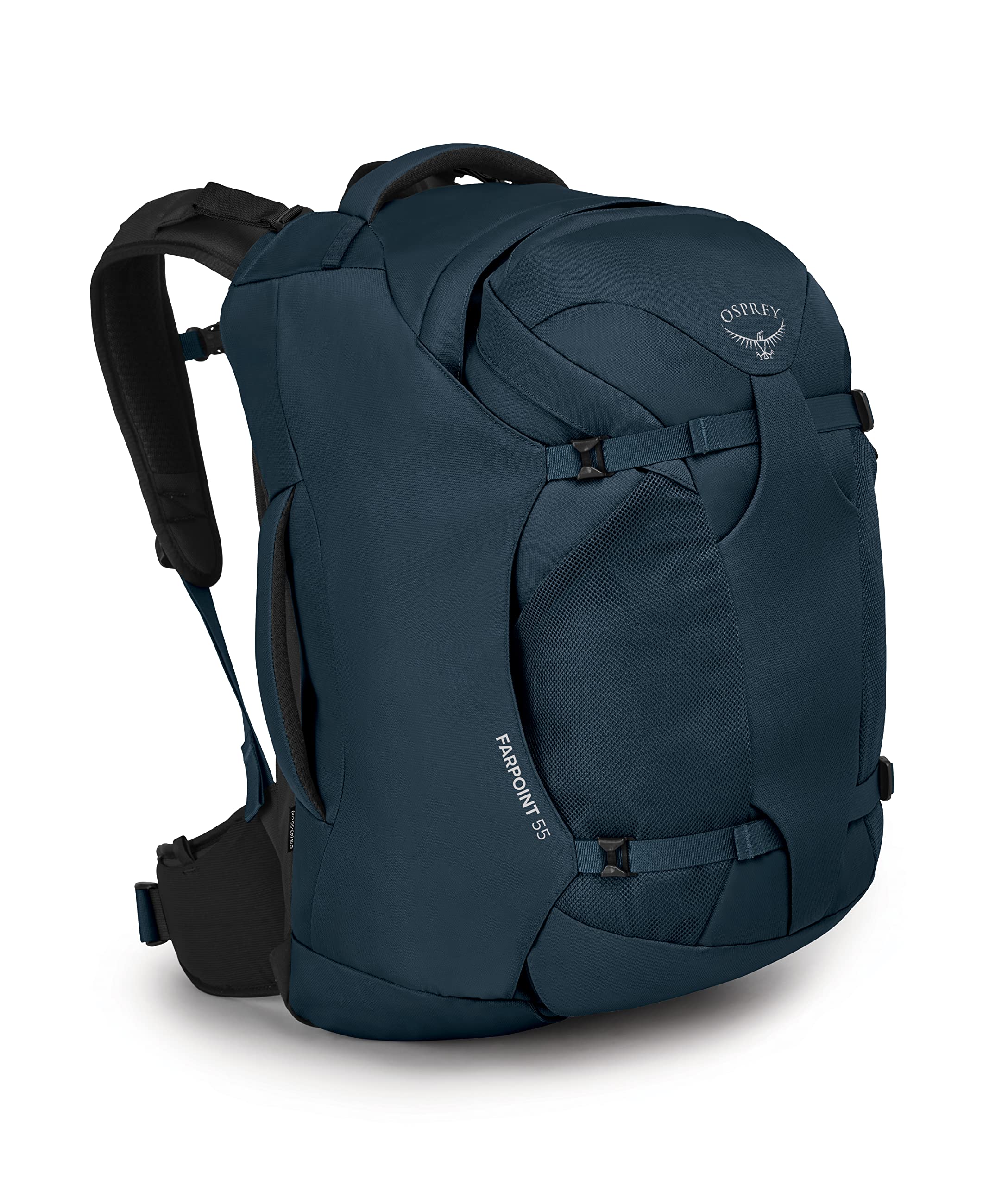 Foto 2 pulgar | Mochila De Viaje Osprey Farpoint 55l Para Hombre - Muted Space Blue - Venta Internacional.