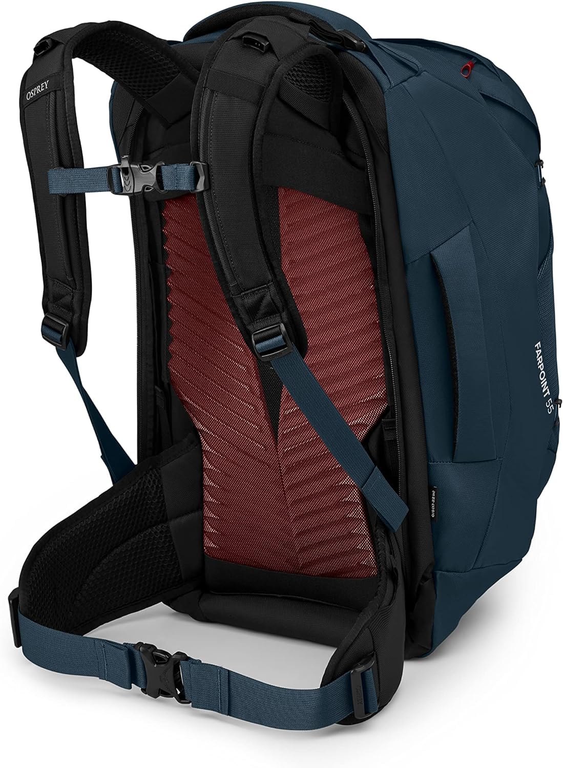 Foto 8 pulgar | Mochila De Viaje Osprey Farpoint 55l Para Hombre - Muted Space Blue - Venta Internacional.