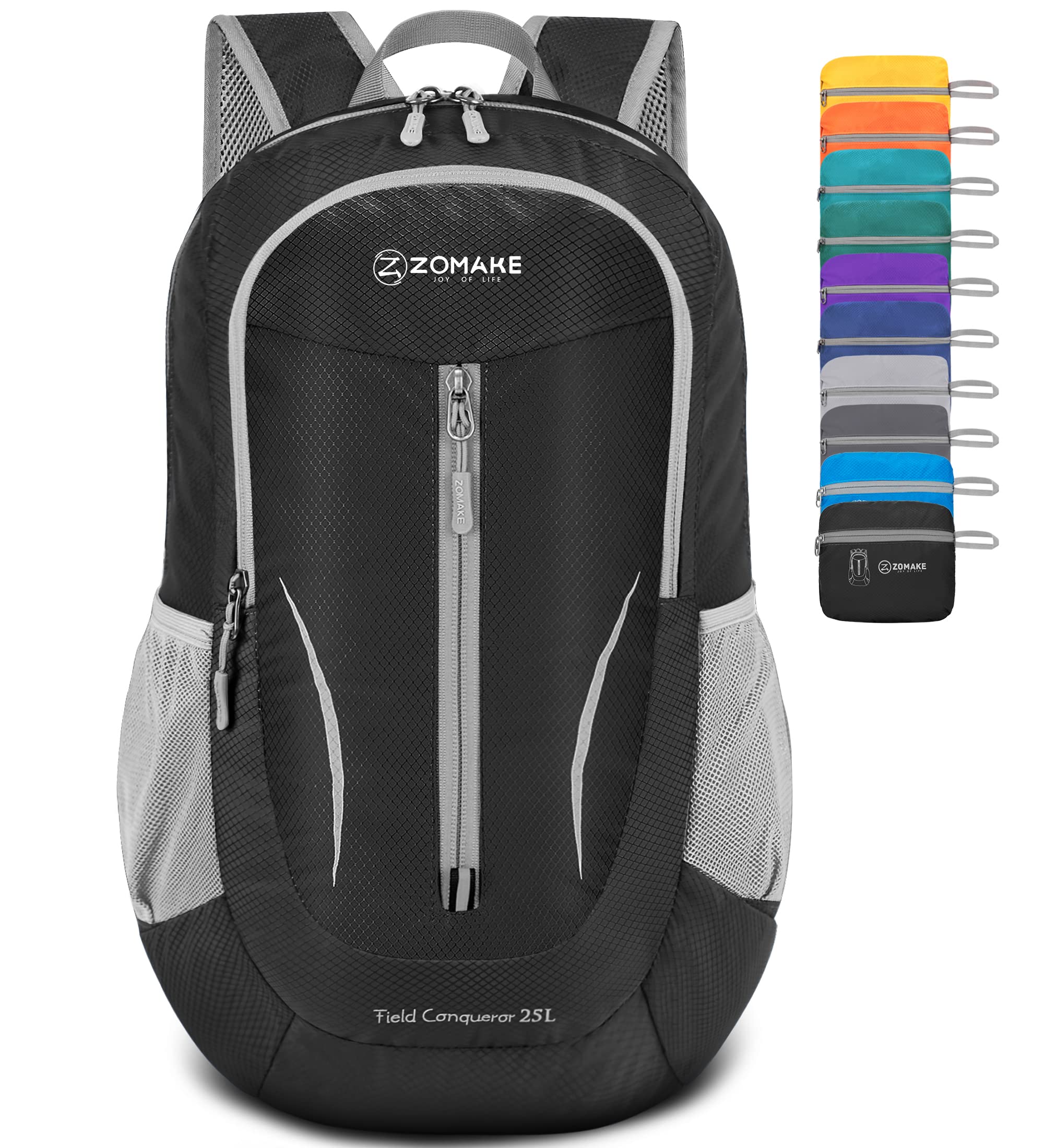Foto 2 pulgar | Mochila Zomake Ultraligera Y Plegable De 25 Litros Para Viajes - Venta Internacional.