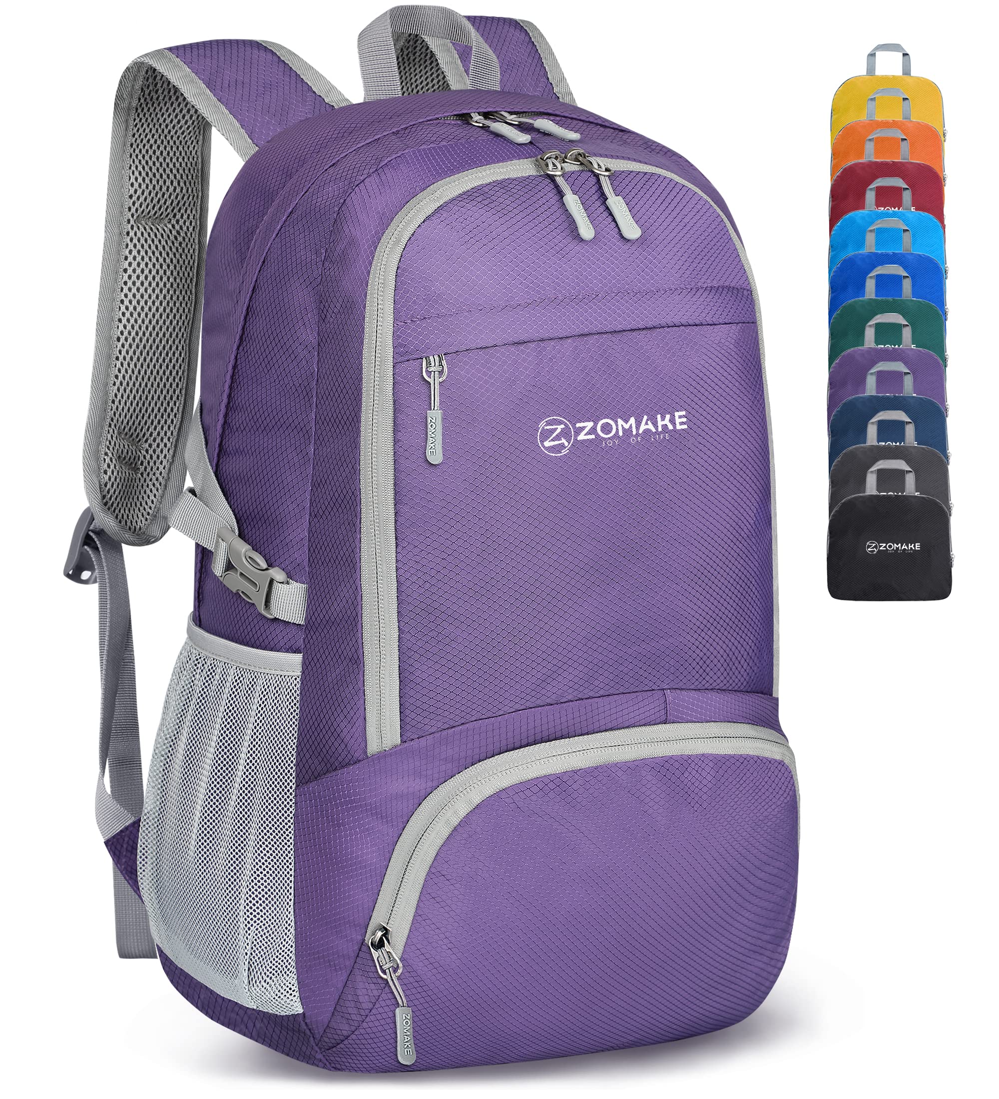 Foto 2 pulgar | Mochila Zomake Ligera Y Plegable De 30 Litros Para Viajes De Senderismo - Venta Internacional.