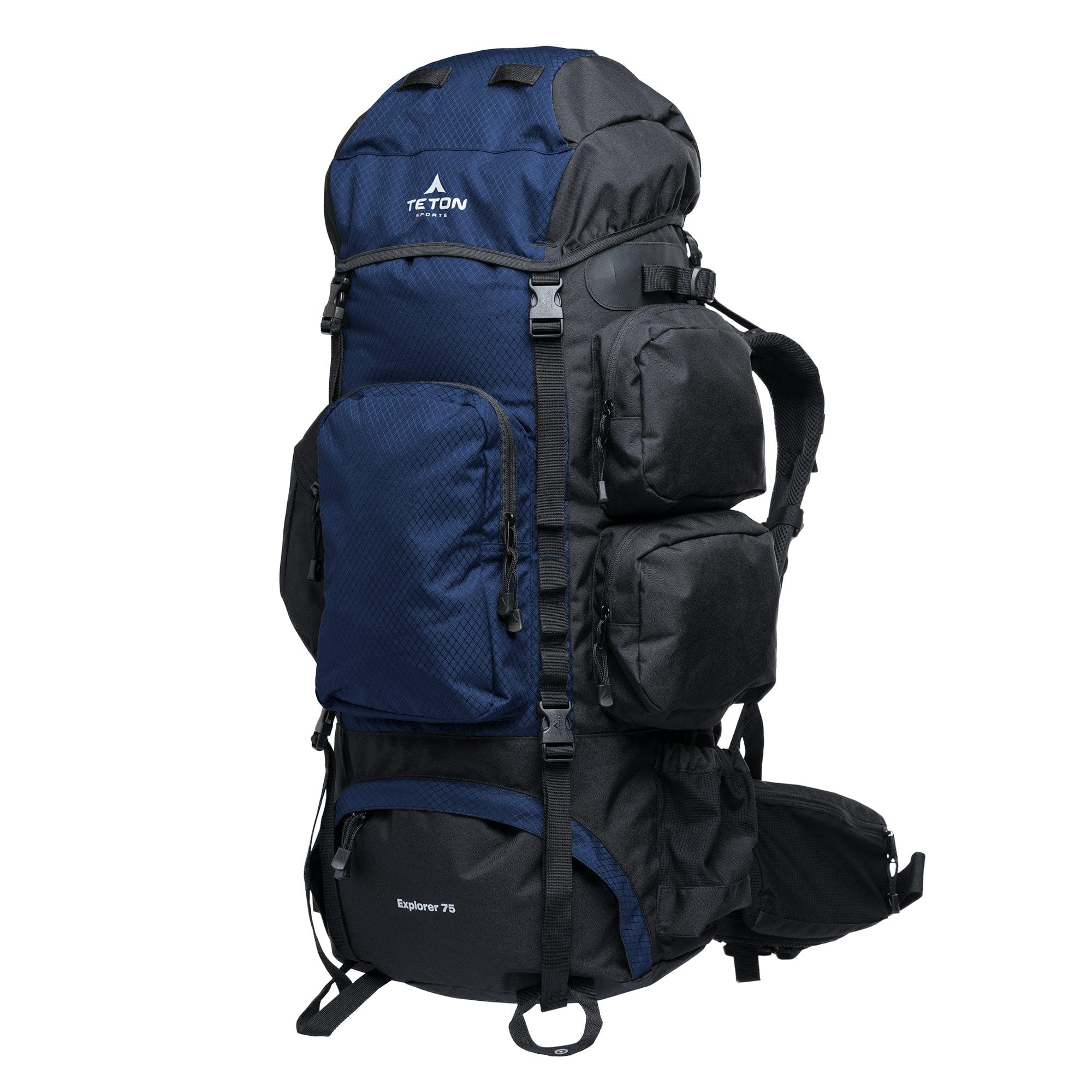 Foto 4 pulgar | Mochila Backpacker Explorer 75l Azul Teton