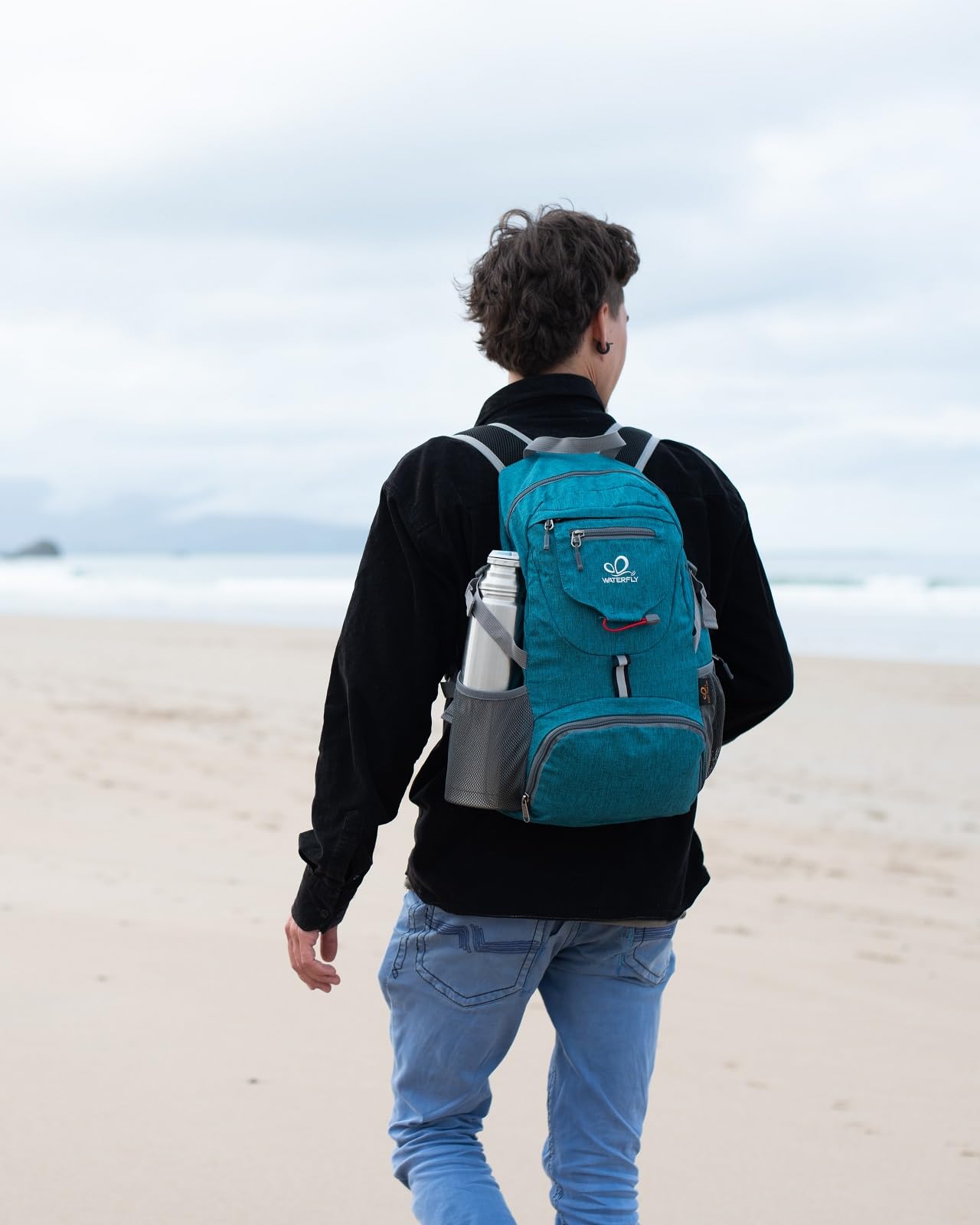 Foto 7 | Mochila Waterfly Pequeña, Ligera Y Plegable De 20 Litros Para Viajes - Venta Internacional.